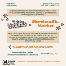 Load image into Gallery viewer, Beverage Vendor Space - March 2026 -  Sun &amp; Sounds x Merchantile Market - Scottsdale Civic Center
